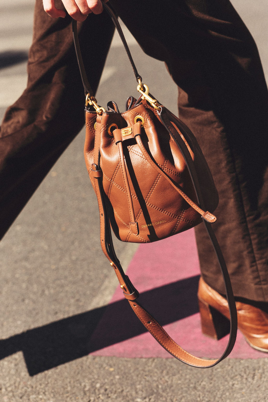 Sac en cuir matelassé – NAOMI - 1