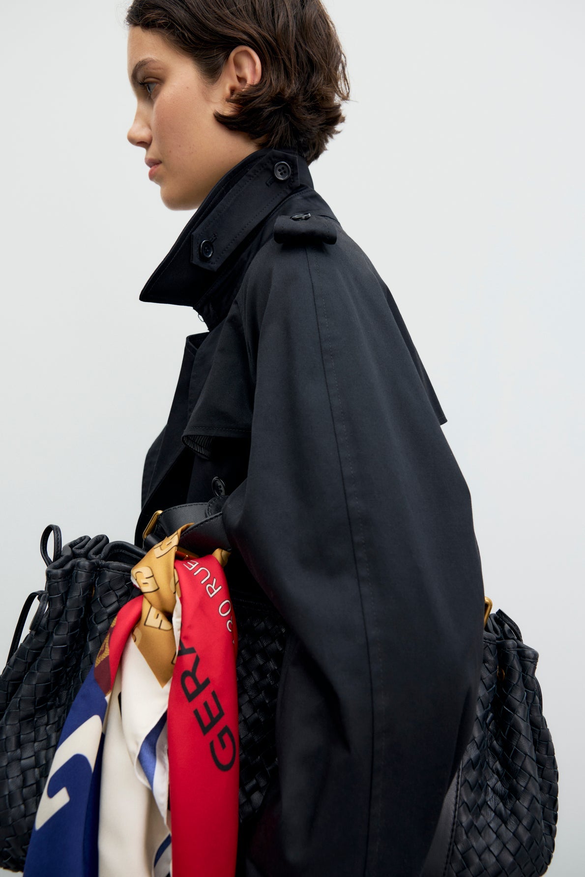 Trench long noir - SERGE - 2