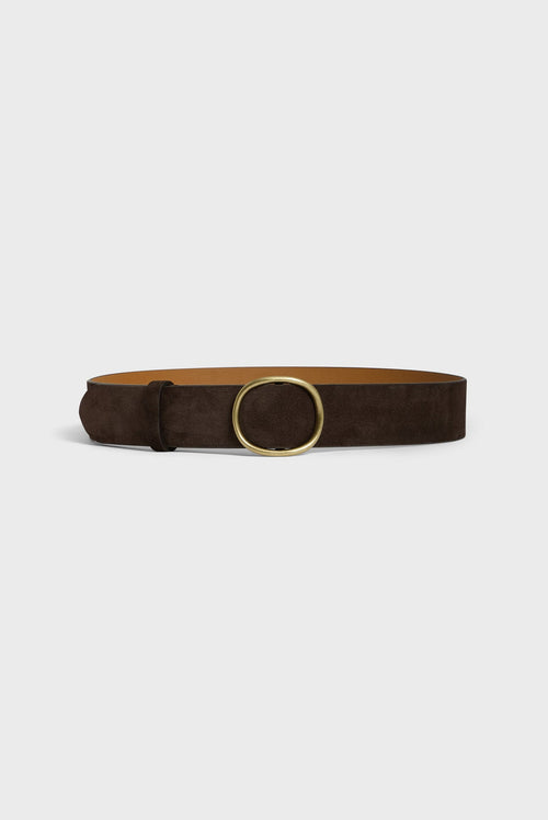 Ceinture en cuir velours - PALOMA - 1
