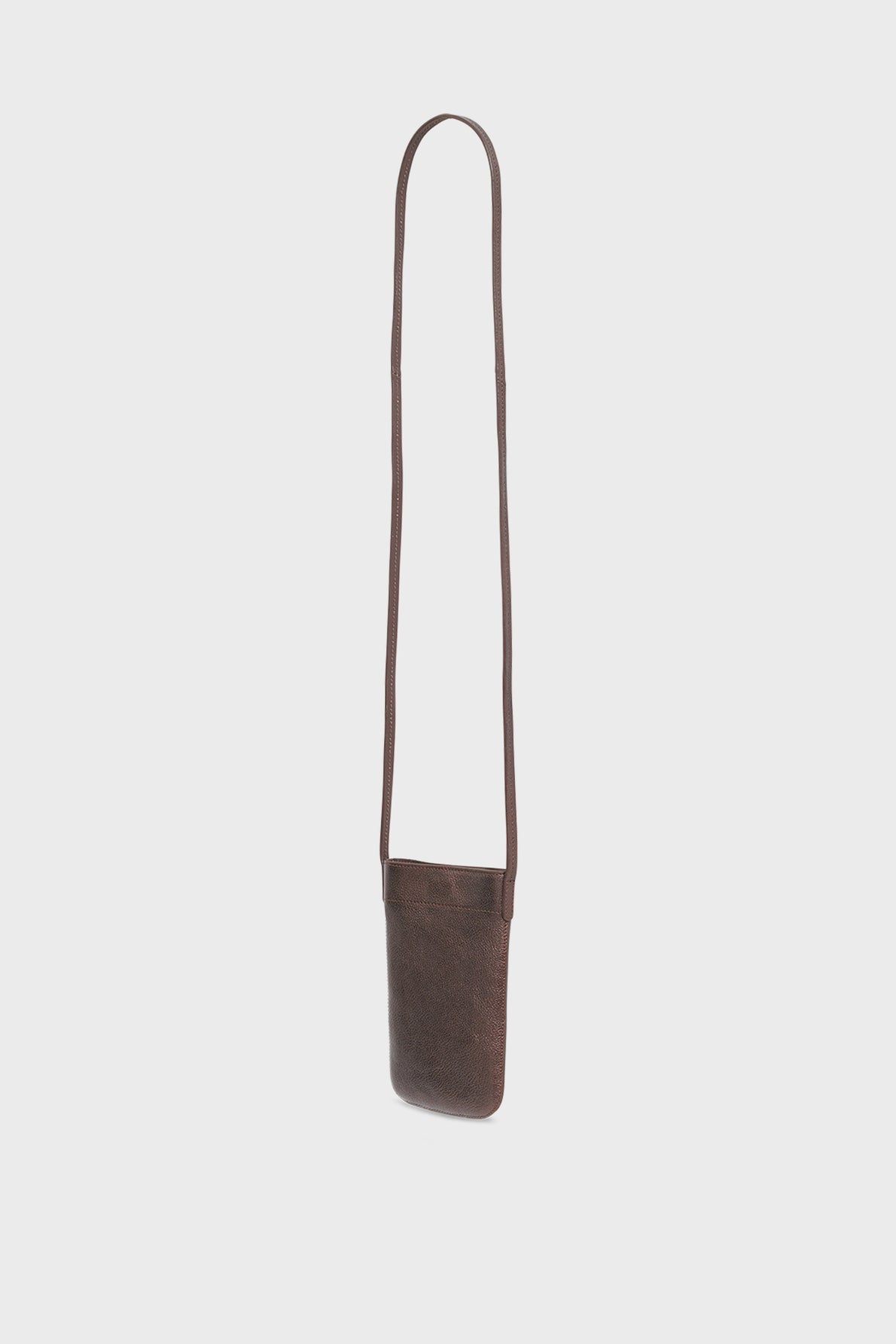 Porte téléphone en cuir métallique - LADYPHONE - 2