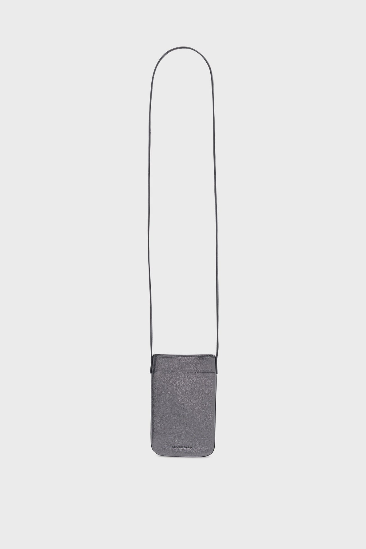 Porte téléphone en cuir métallique - LADYPHONE - 1