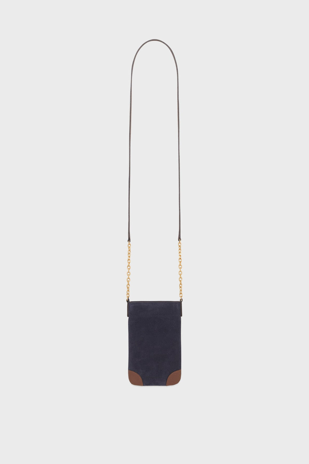 Porte téléphone en cuir velours - LE CHARLOTTE PHONE - 1