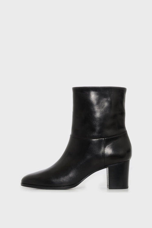 Bottines à talon en cuir - LIZ - 1