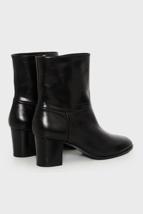 Bottines à talon en cuir - LIZ - 2