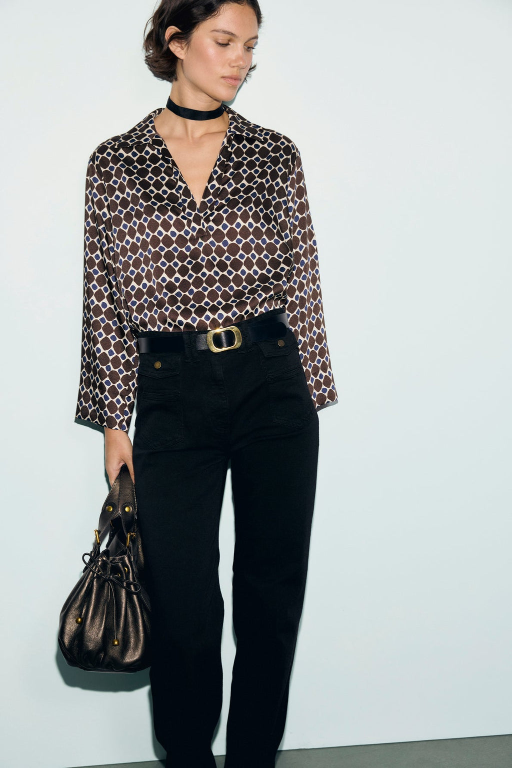 Jean flare noir - ANNA - 1