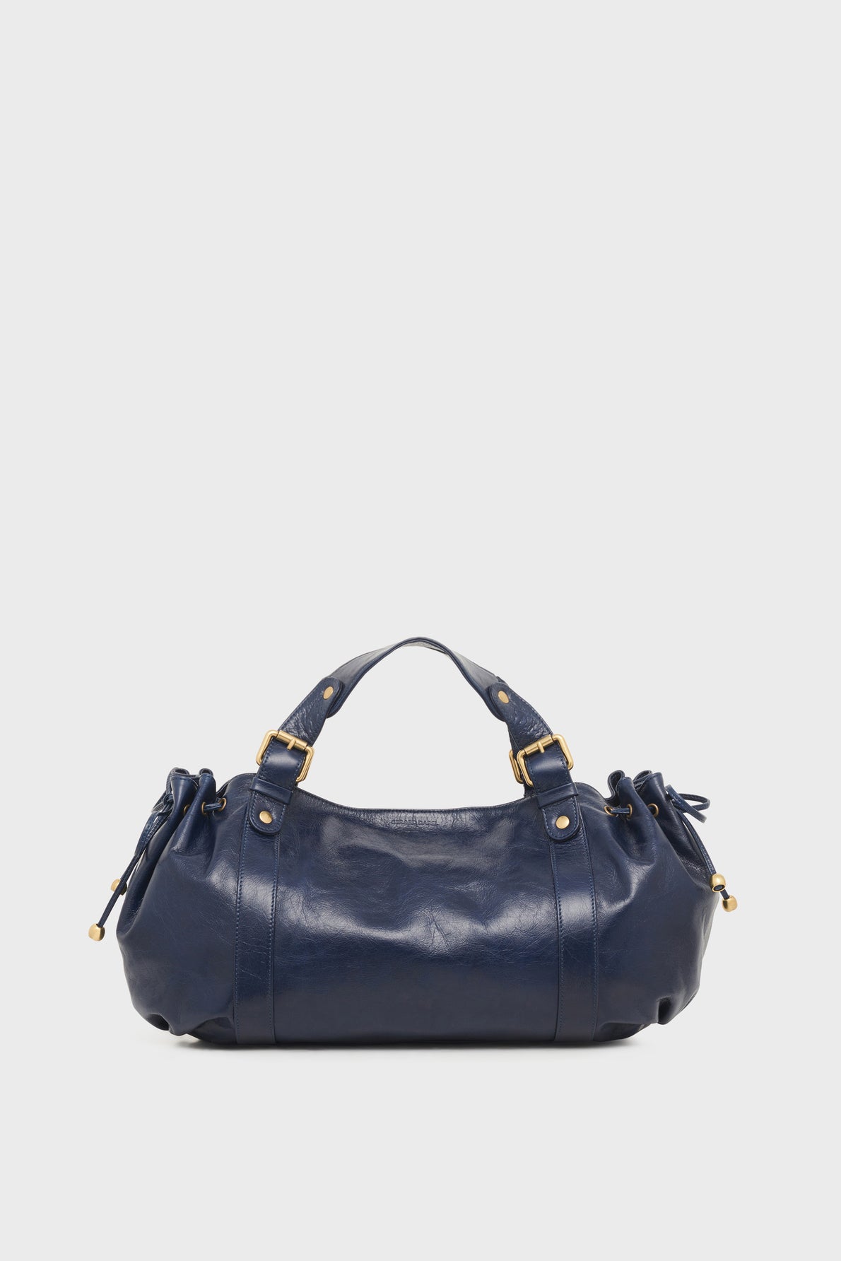 Sac à main en cuir effet froissé - 24H - 1