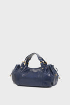 Sac à main en cuir effet froissé - 24H - 2