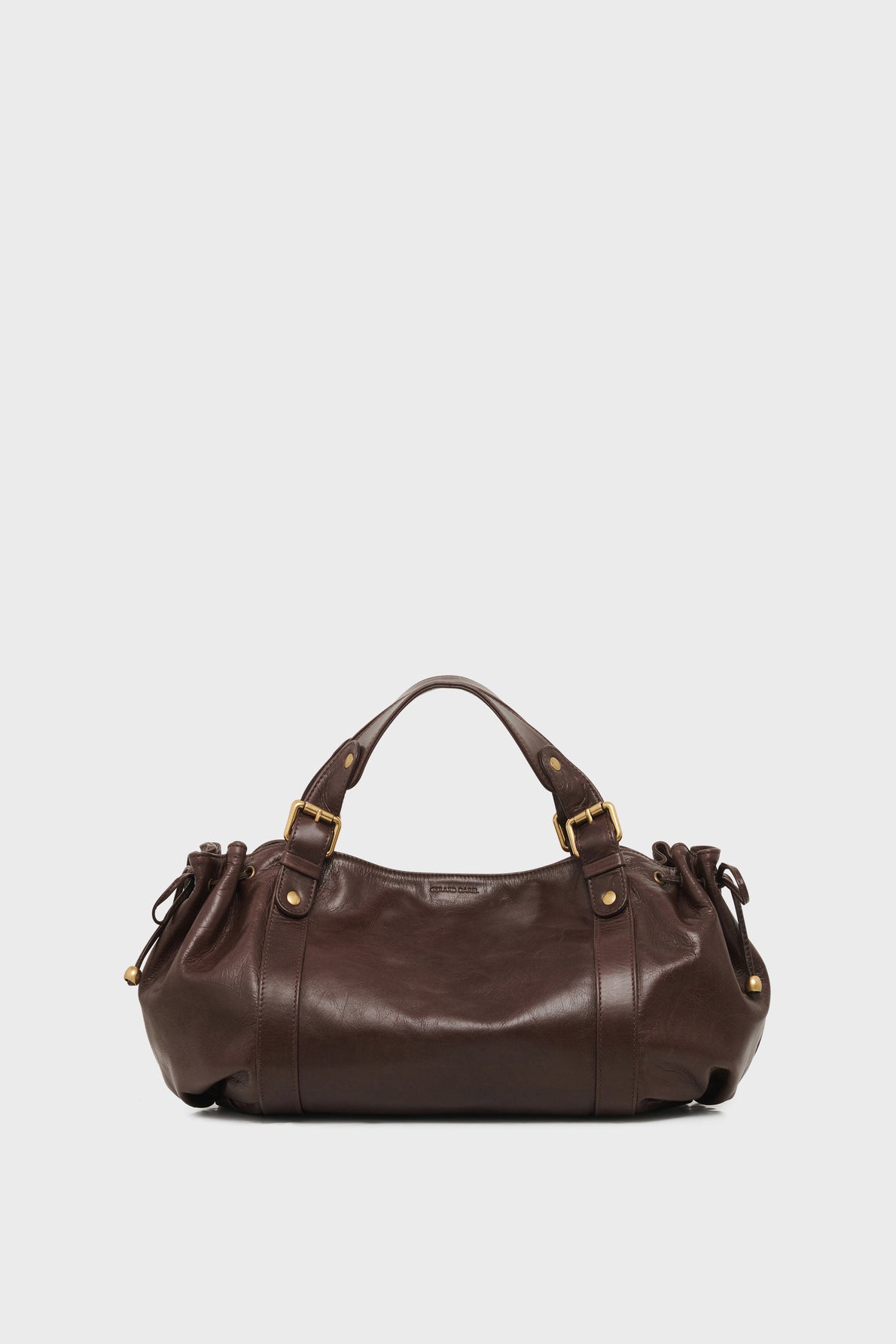 Sac à main en cuir effet froissé - 24H - 1