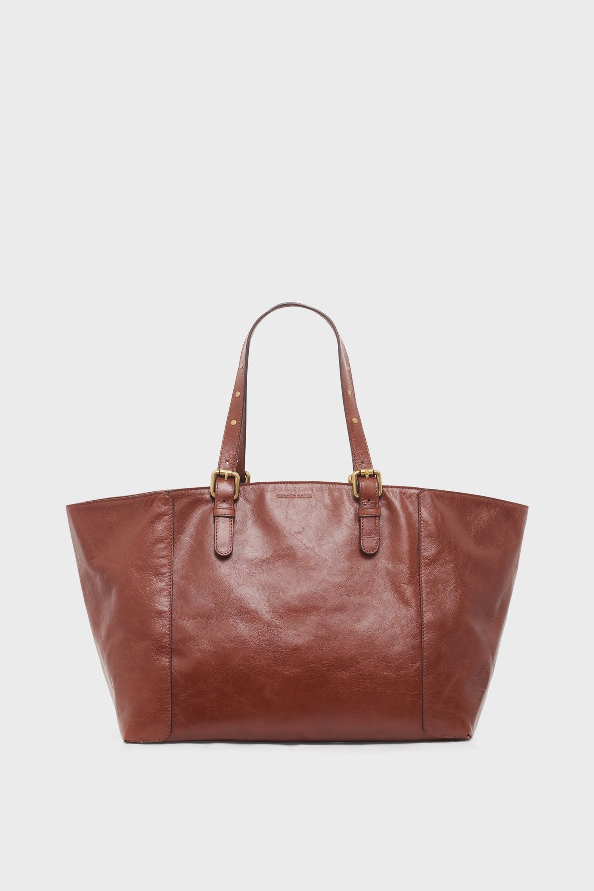 Cabas en cuir effet froissé - SIMPLE BAG - 1