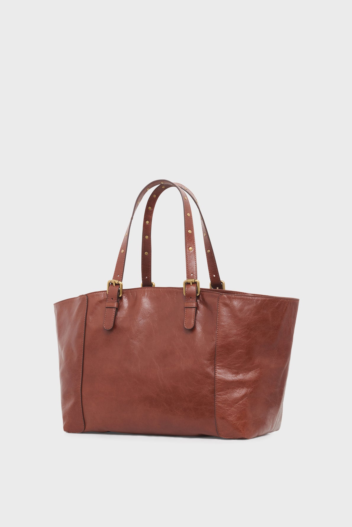 Cabas en cuir effet froissé - SIMPLE BAG - 2