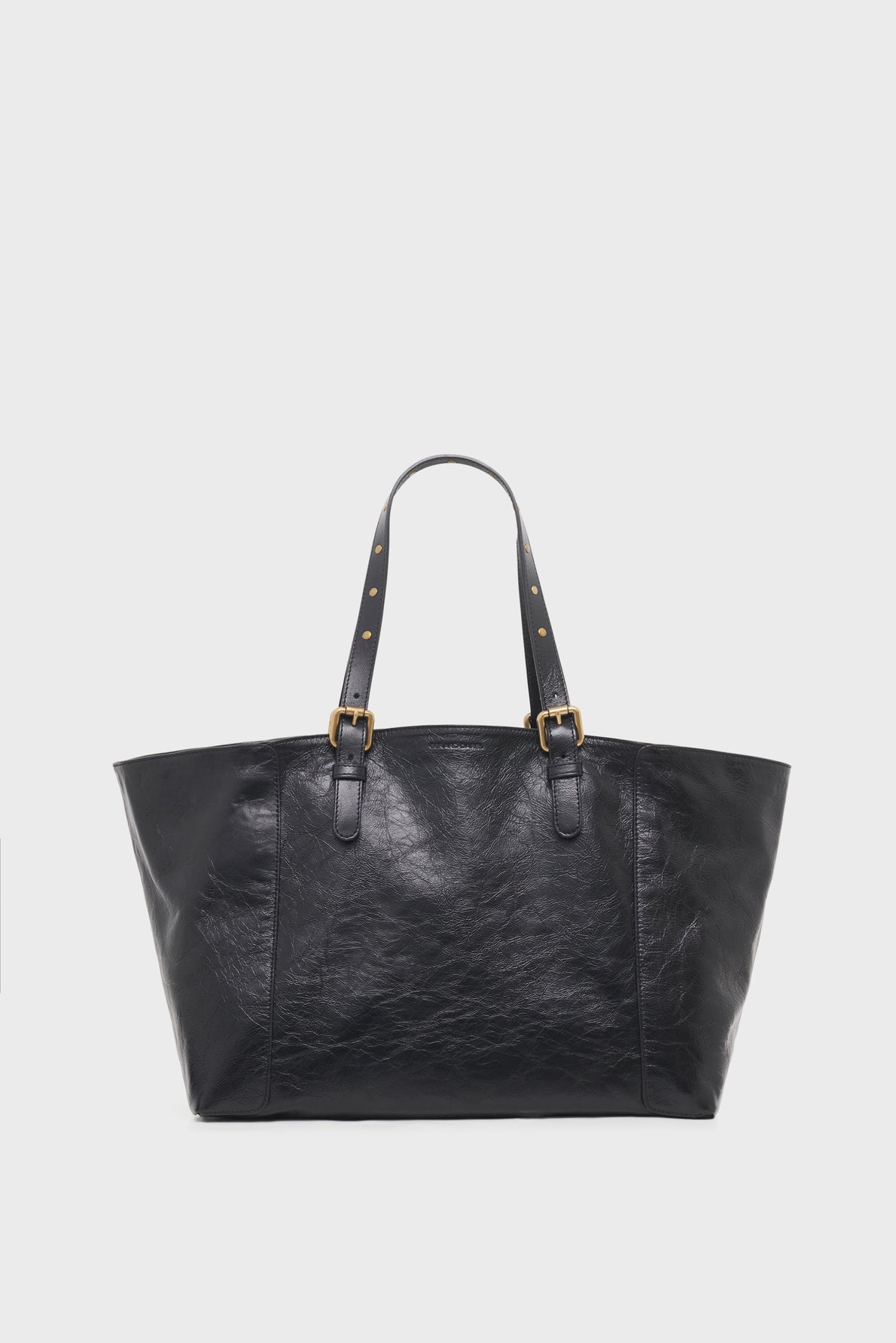Cabas en cuir effet froissé - SIMPLE BAG - 1