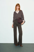 Pull V oversize en cachemire - ESMEE - 1