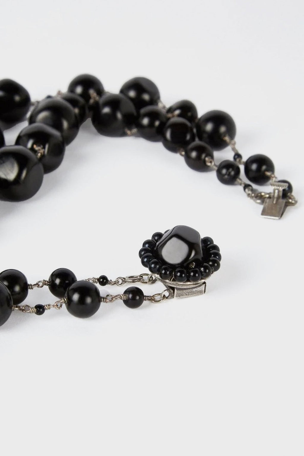 Collier double en perles de verre - JACKIE - 1
