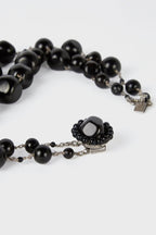 Collier double en perles de verre - JACKIE - 1