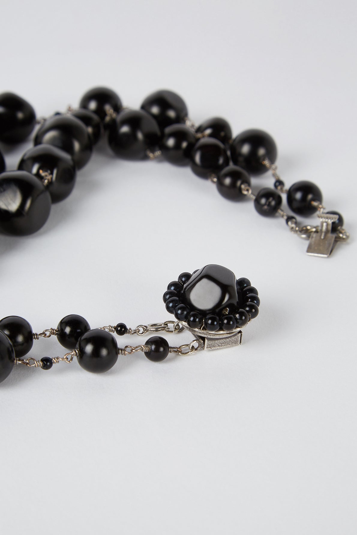 Collier double en perles de verre - JACKIE - 2