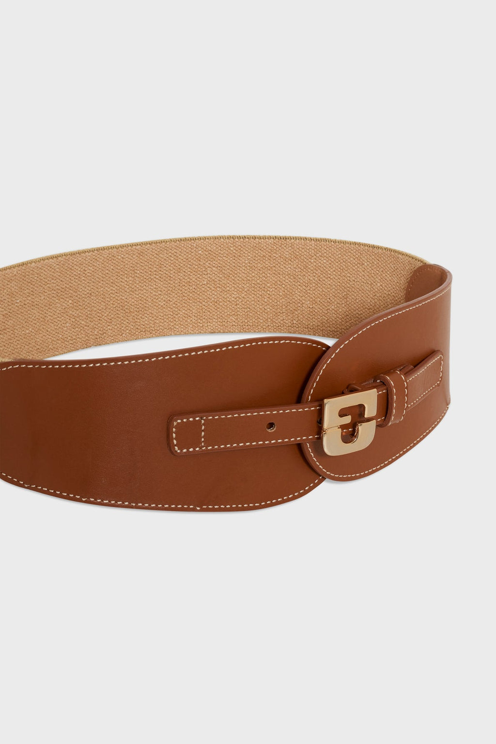 Ceinture signature en cuir - OLYMPE - 2