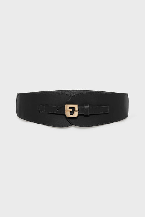 Ceinture signature en cuir - OLYMPE - 1