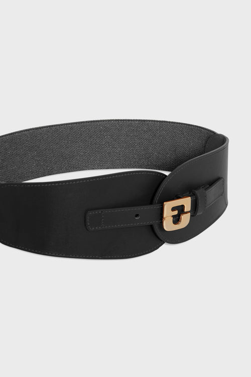 Ceinture signature en cuir - OLYMPE - 2