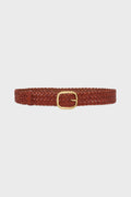 Ceinture tressée en cuir - AMARA - 1