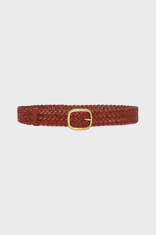 Ceinture tressée en cuir - AMARA - 1