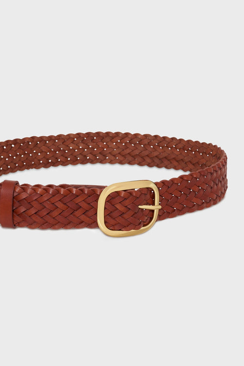 Ceinture tressée en cuir - AMARA - 2