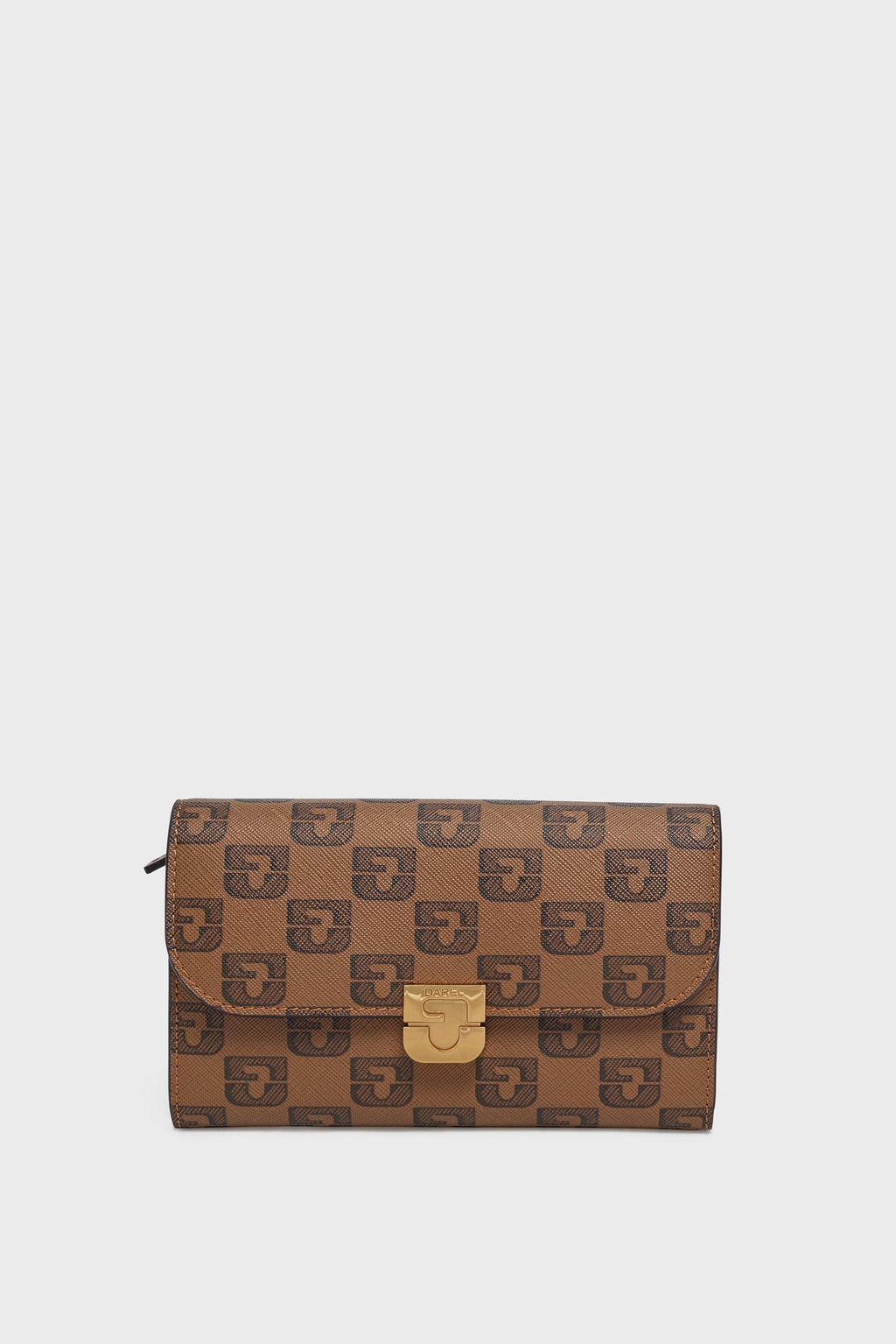 Portefeuille en toile enduite monogrammée et cuir – WALLET - 1