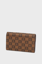 Portefeuille en toile enduite monogrammée et cuir – WALLET - 2