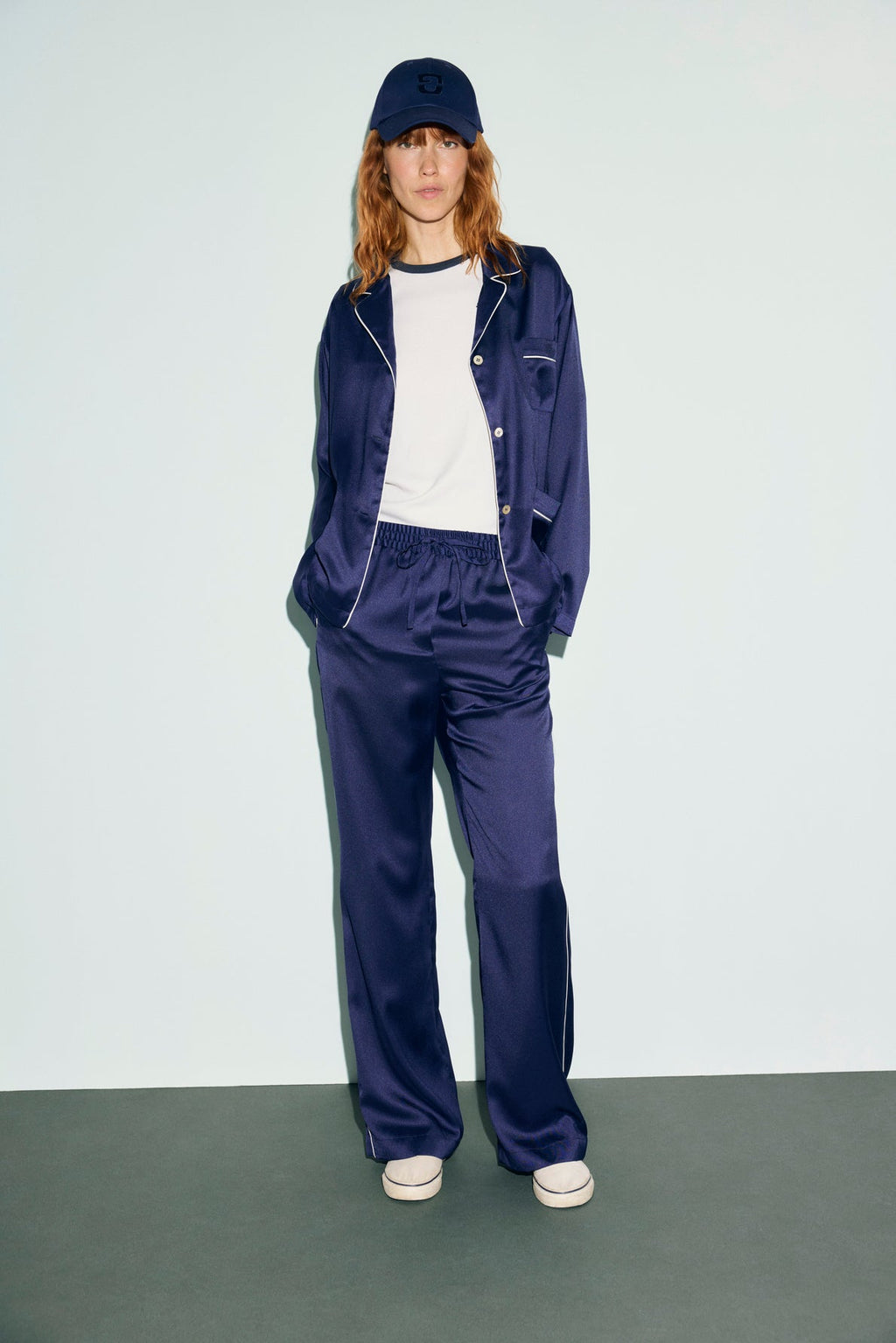 Pantalon satiné - BAHYRA - 1