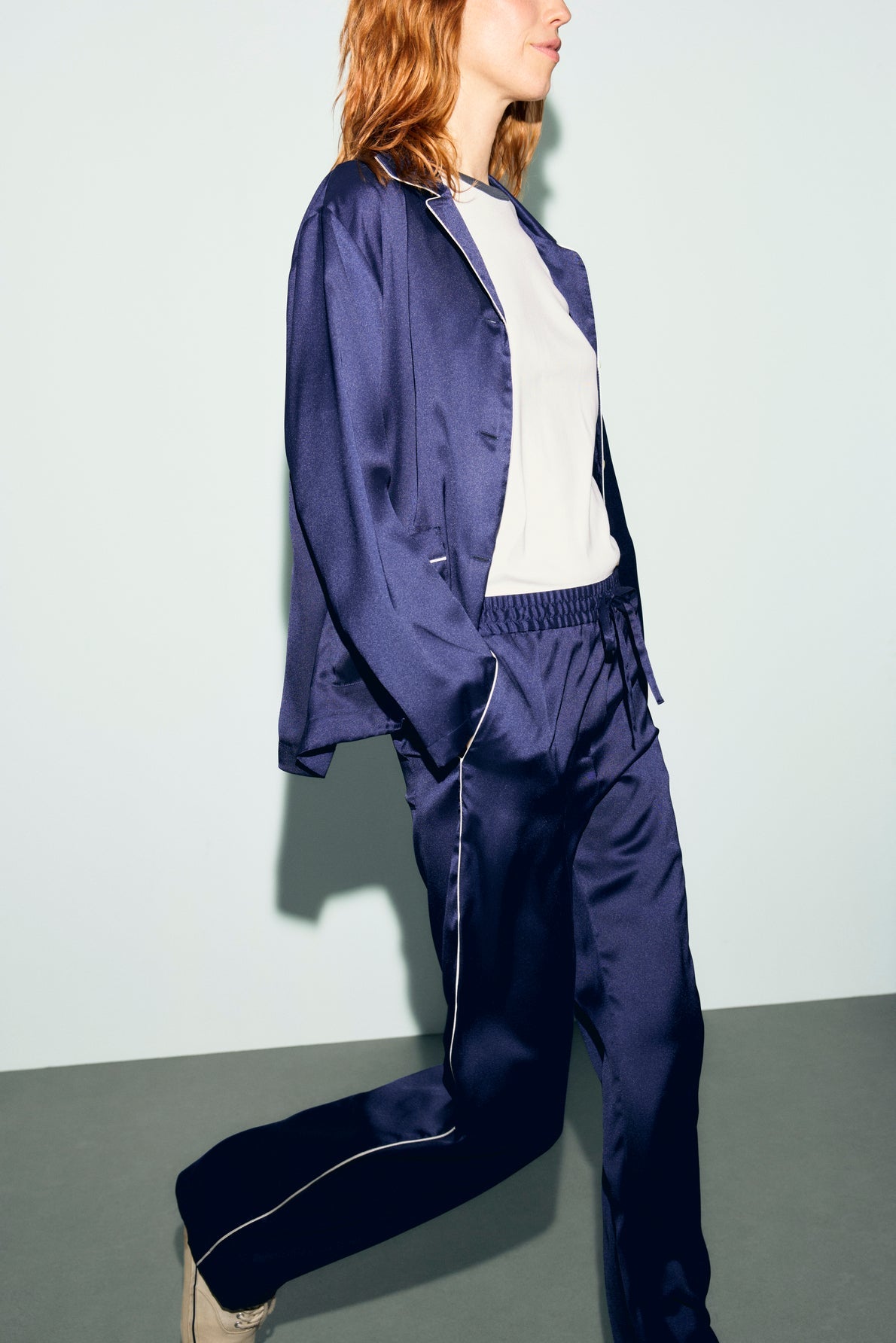 Pantalon satiné - BAHYRA - 2