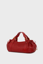 Sac à main en cuir effet froissé - 24H - 2