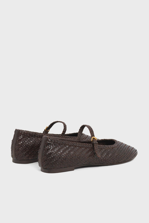 Ballerines en cuir tressé - OLIVIA - 2