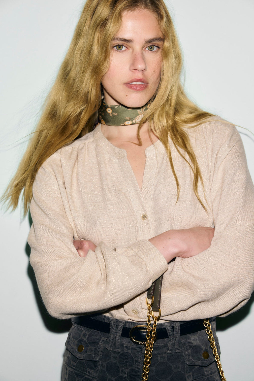 Blouse en lurex - LISET - 1