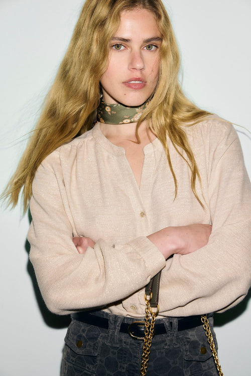 Blouse en lurex - LISET - 1