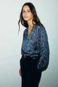 Blouse à fleurs champêtres - LOLITA - 1