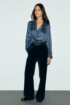 Blouse à fleurs champêtres - LOLITA - 2