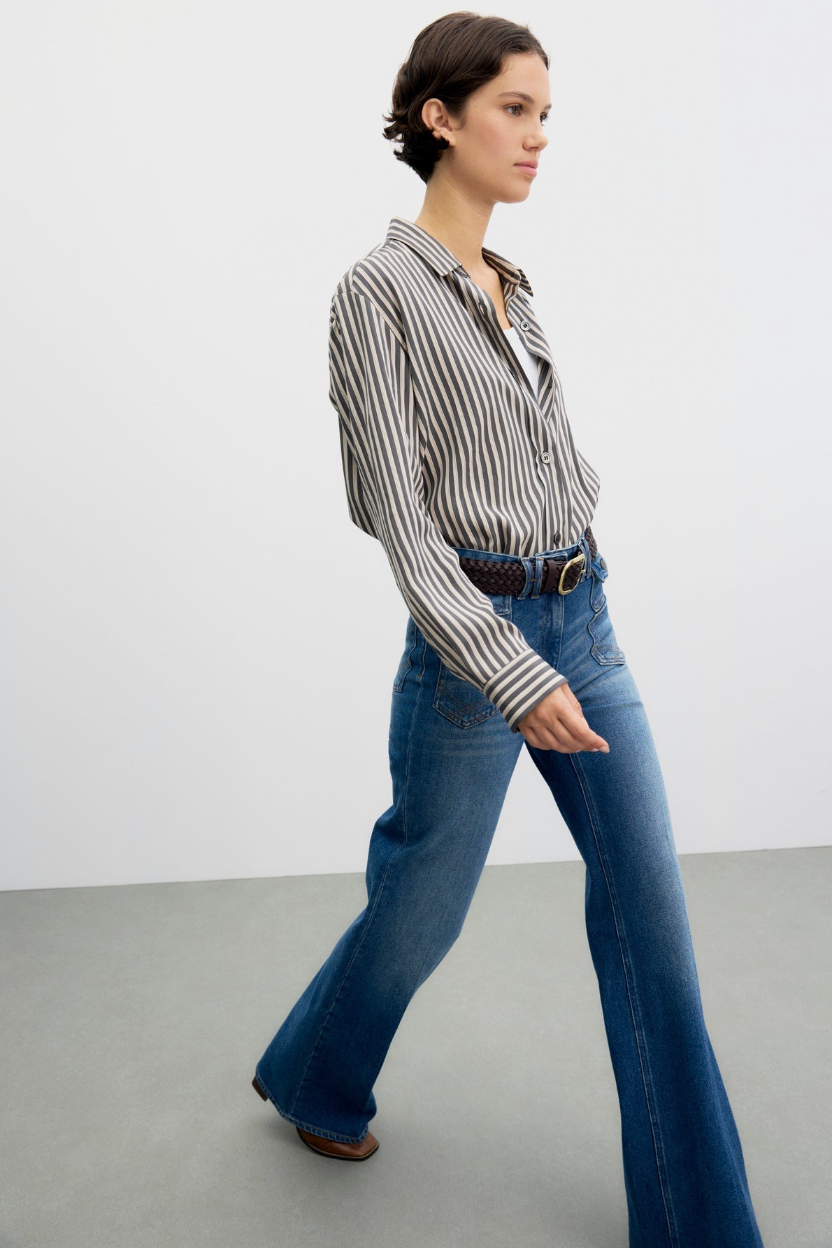 Chemise fluide rayée - LORIS - 2