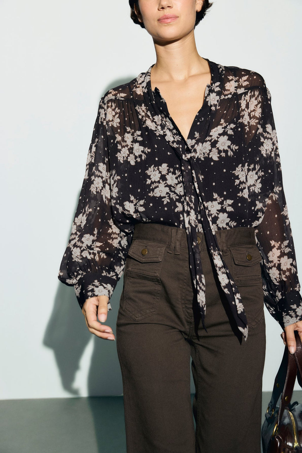 Chemise en mousseline imprimée - LOA - 2