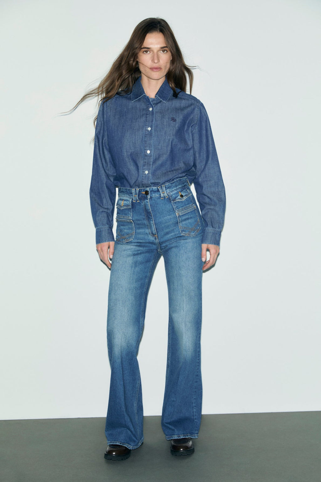 Chemise en jean - LUCY - 1