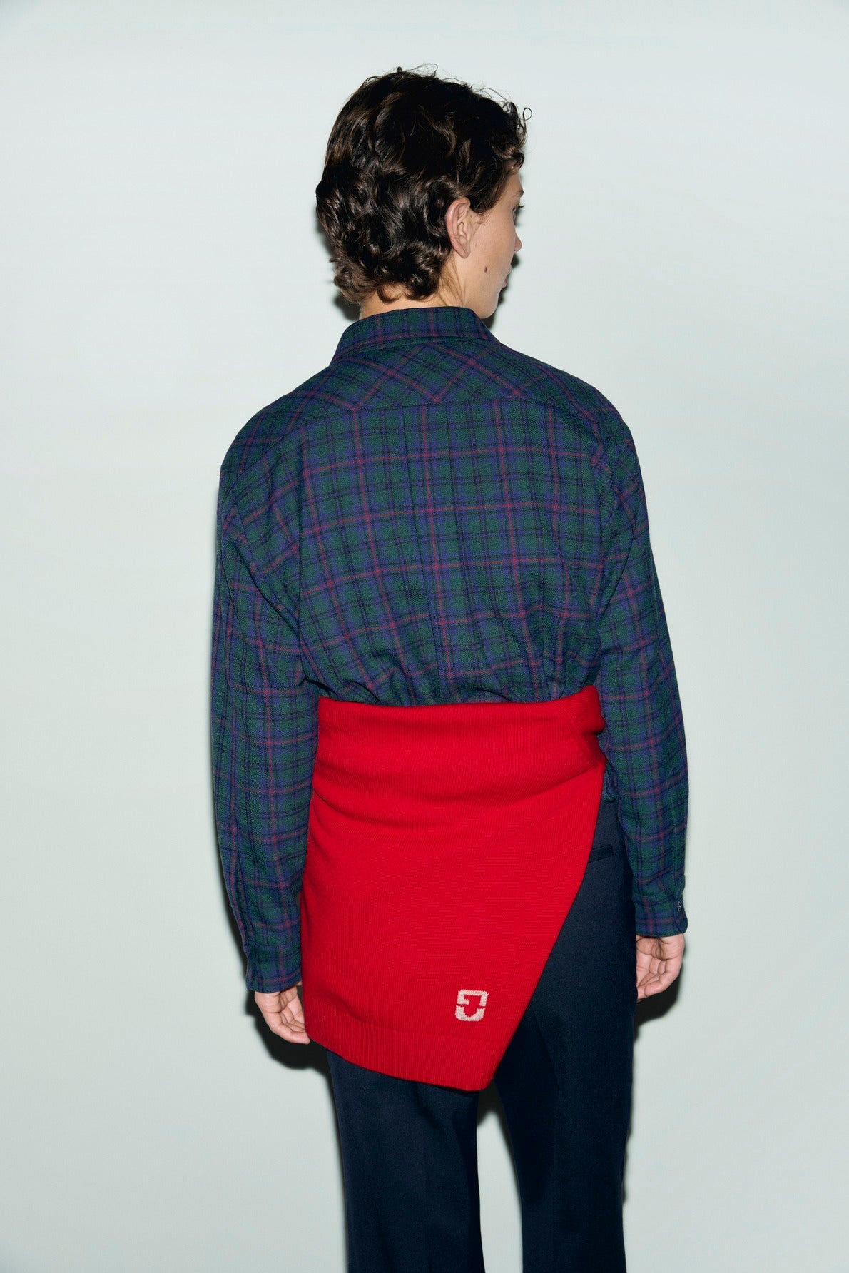Chemise imprimé écossais - LOTTY - 2