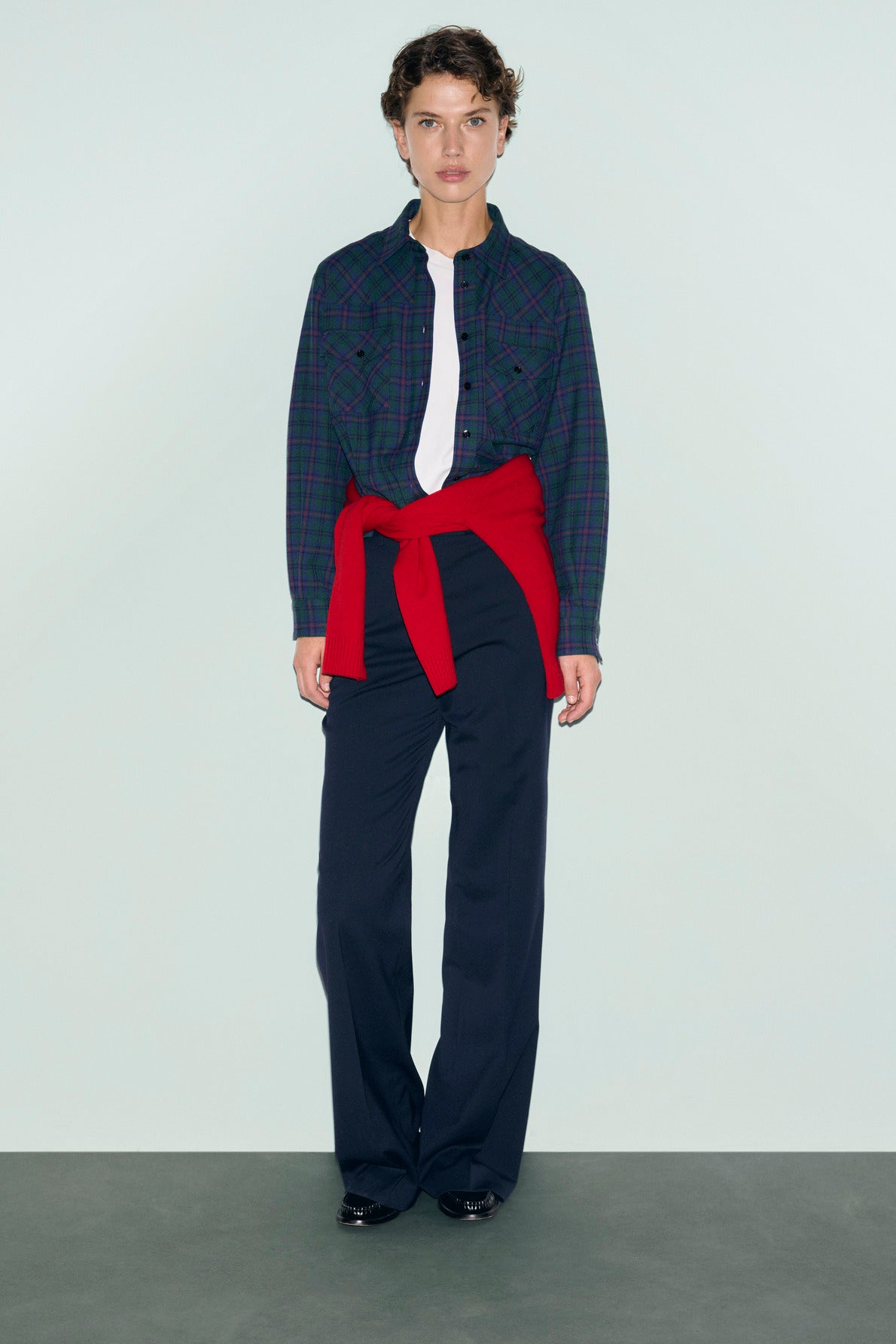 Chemise imprimé écossais - LOTTY - 1