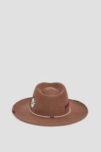 Chapeau en laine brodé - DALY - 2
