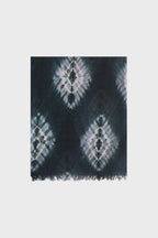 Echarpe tie and dye en laine fine - SINA - 1