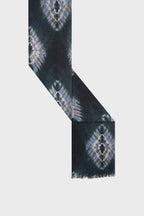 Echarpe tie and dye en laine fine - SINA - 2