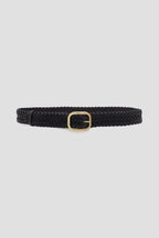 Ceinture tressée en cuir - AMARA - 1