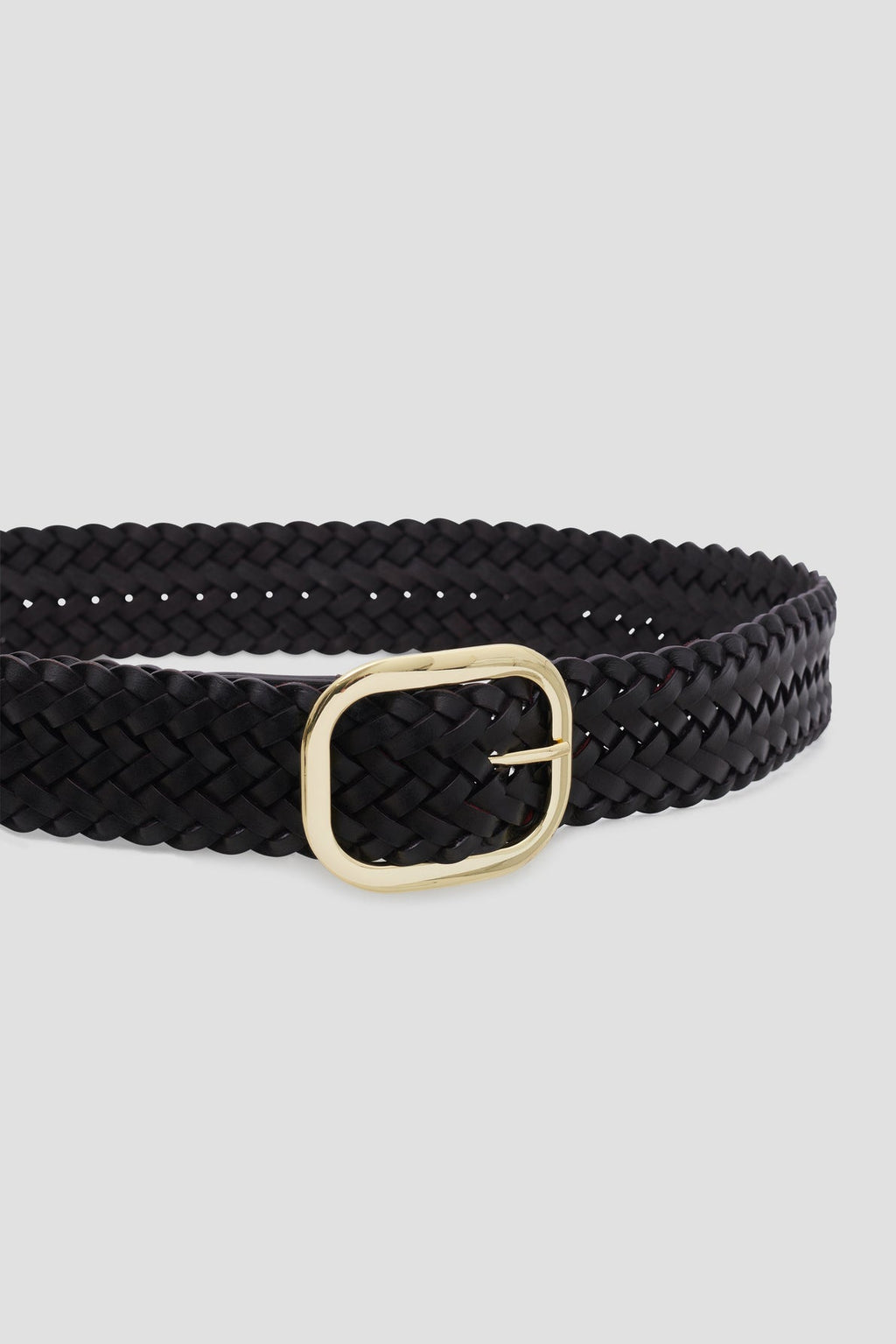 Ceinture tressée en cuir - AMARA - 2