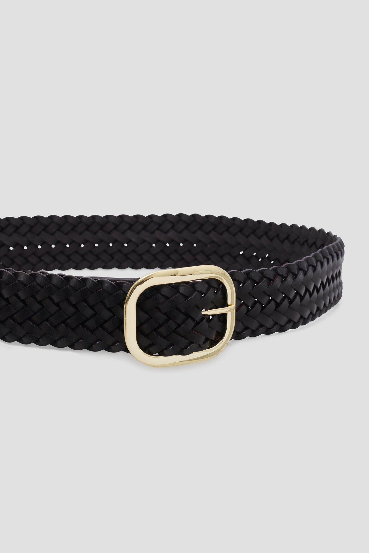 Ceinture tressée en cuir - AMARA - 2