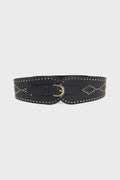 Ceinture corset en cuir - OLYMPE STUDS - 1