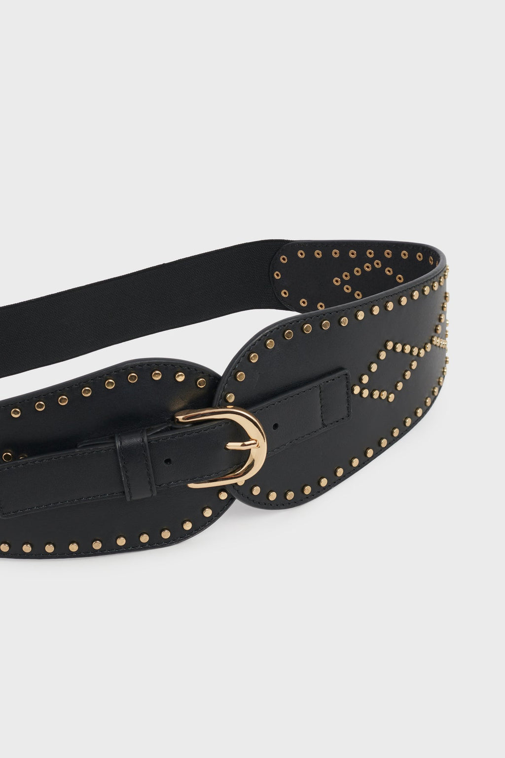Ceinture corset en cuir - OLYMPE STUDS - 2