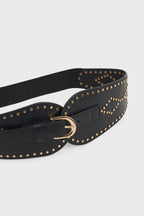 Ceinture corset en cuir - OLYMPE STUDS - 2