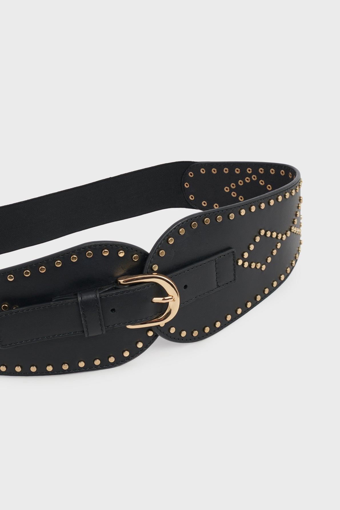 Ceinture corset en cuir - OLYMPE STUDS - 2